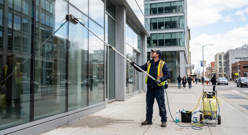 Business Window Cleaning in Baltimore, MD