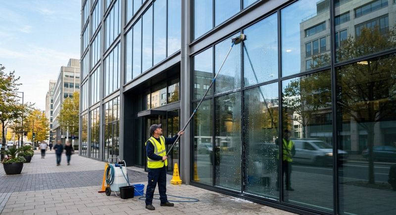 Commercial Window Washing in Newark, DE