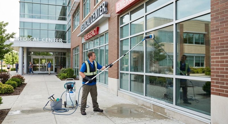 Medical Center Window Cleaning in Lexington, KY