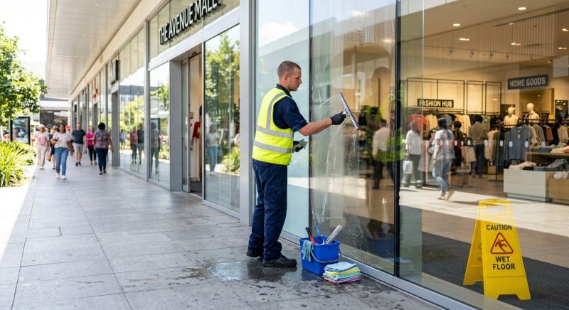 Strip Mall Window Cleaning in Denver, CO